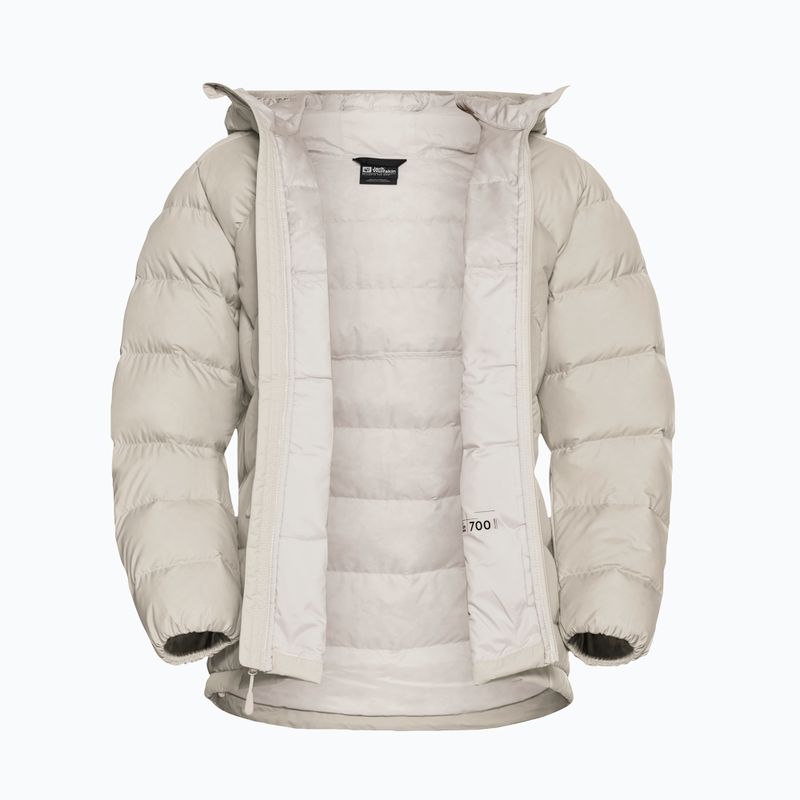 Kurtka puchowa damska Jack Wolfskin Ather Down Hoody pale sand 9