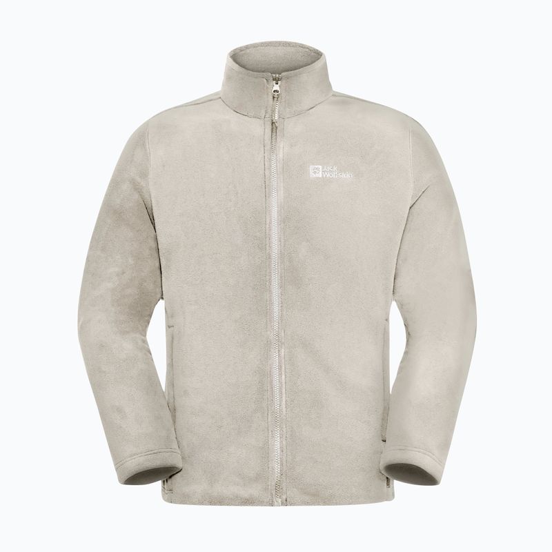 Bluza polarowa męska Jack Wolfskin Winterstein Fz pale sand 7