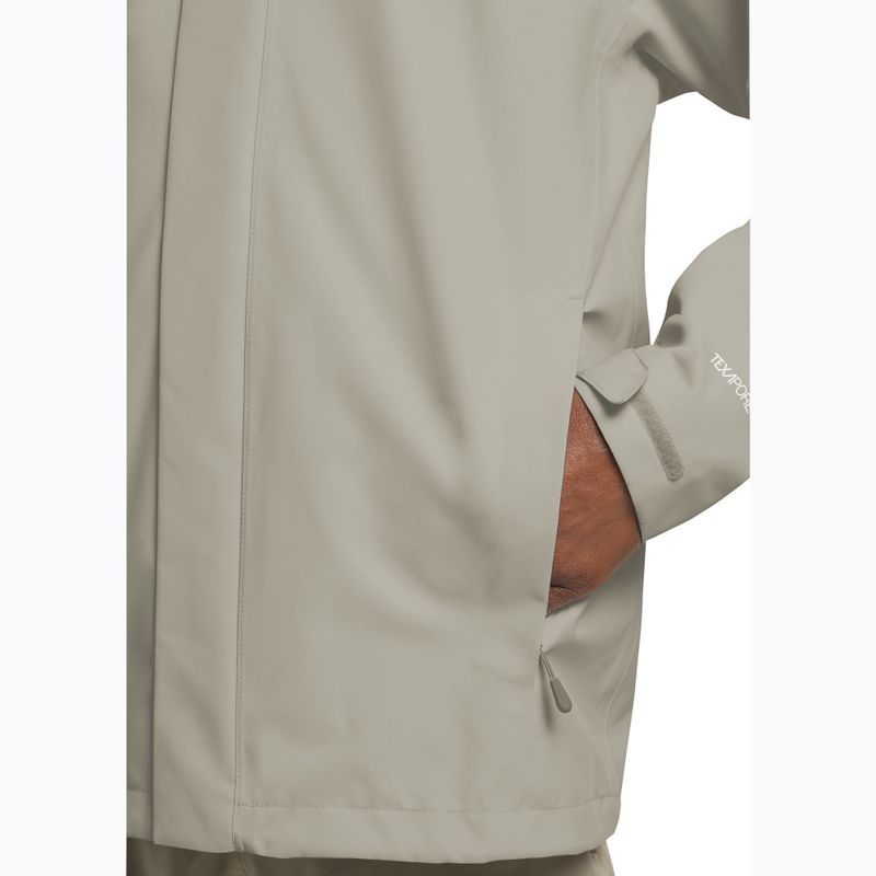 Kurtka przeciwdeszczowa męska Jack Wolfskin Trailtime 2L linen 5