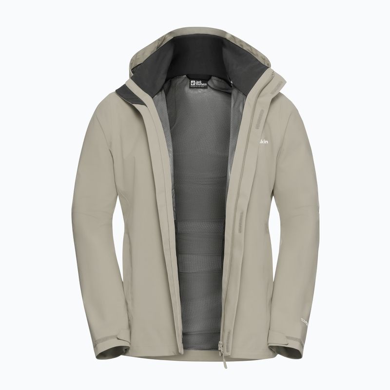 Kurtka przeciwdeszczowa męska Jack Wolfskin Trailtime 2L linen 9