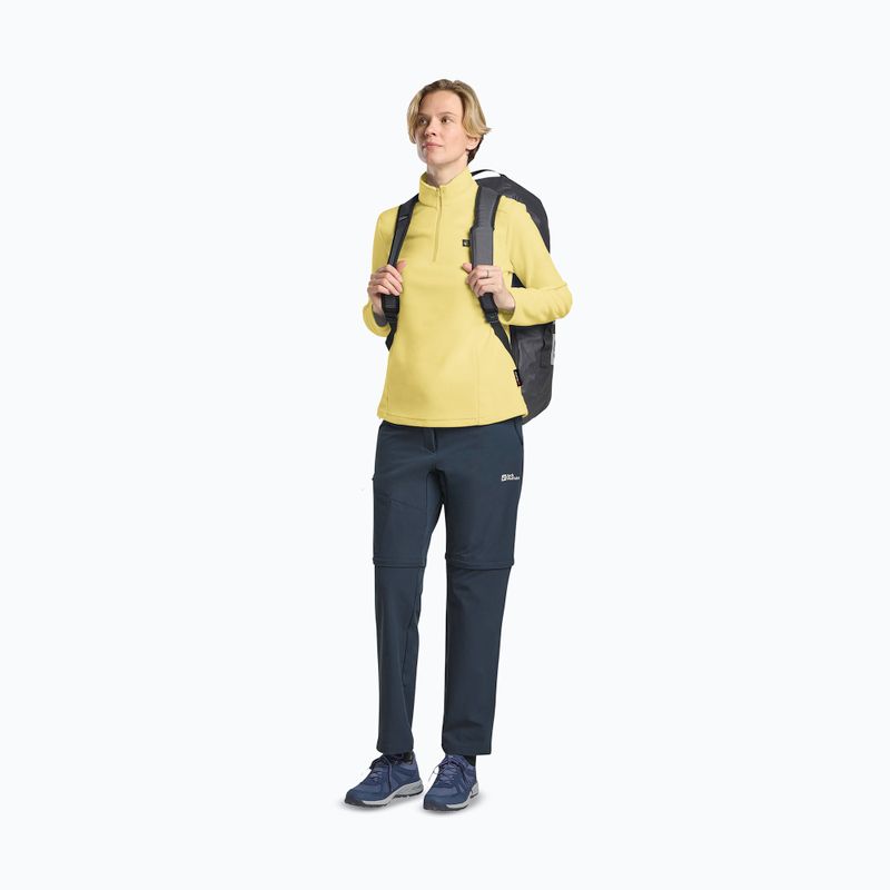 Bluza trekkingowa damska Jack Wolfskin Taunus Hz lemon ice 2