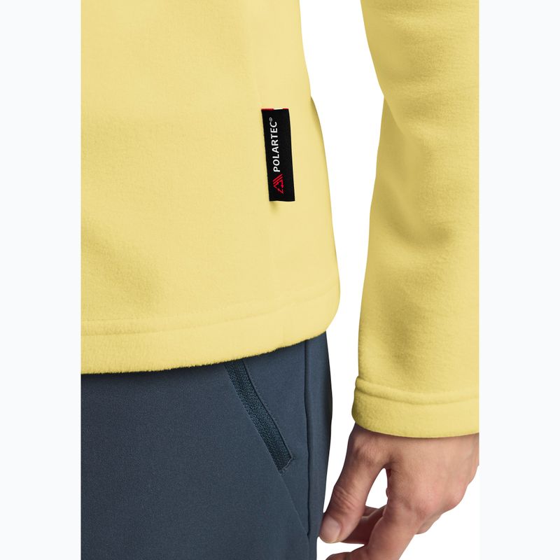 Bluza trekkingowa damska Jack Wolfskin Taunus Hz lemon ice 5