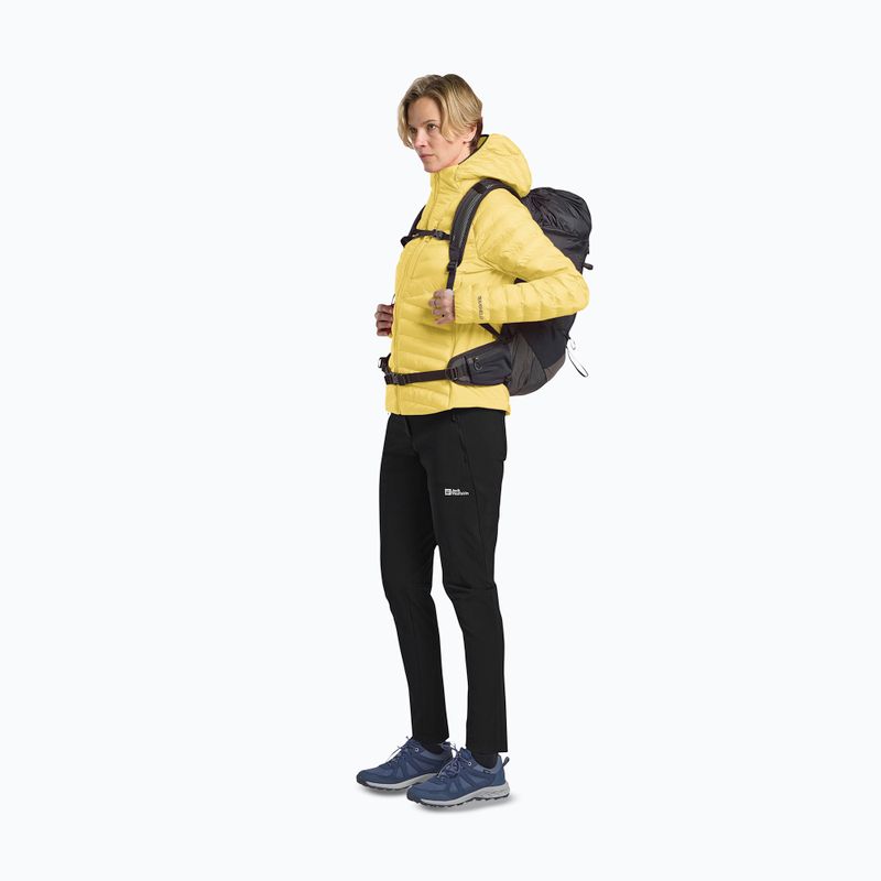 Kurtka hybrydowa damska Jack Wolfskin Routeburn Pro Ins lemon ice 2