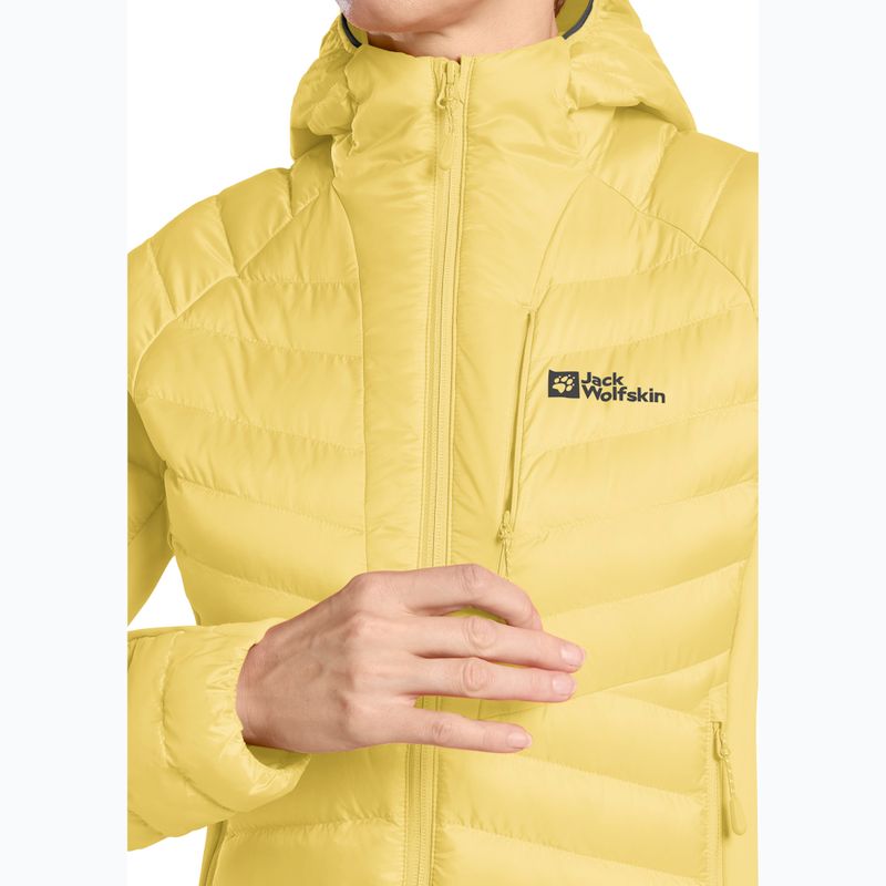 Kurtka hybrydowa damska Jack Wolfskin Routeburn Pro Ins lemon ice 6