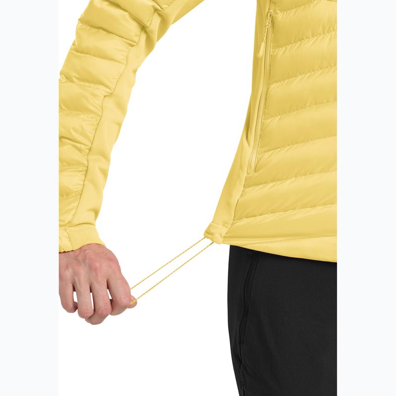 Kurtka hybrydowa damska Jack Wolfskin Routeburn Pro Ins lemon ice 7