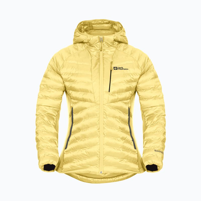 Kurtka hybrydowa damska Jack Wolfskin Routeburn Pro Ins lemon ice 8