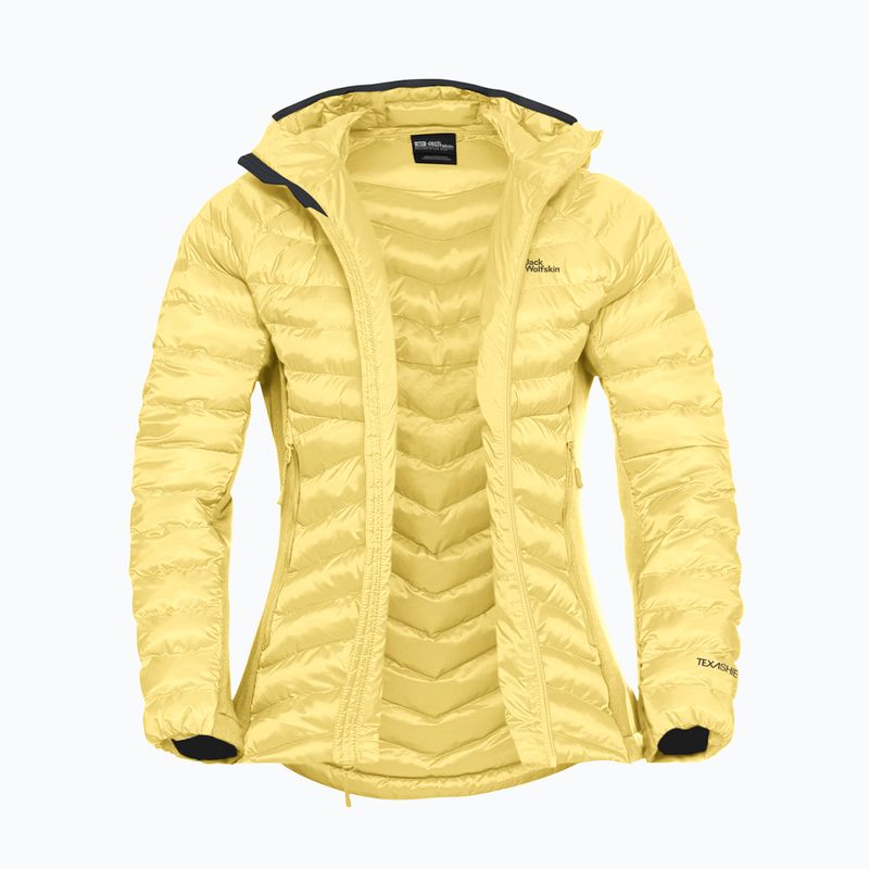 Kurtka hybrydowa damska Jack Wolfskin Routeburn Pro Ins lemon ice 10