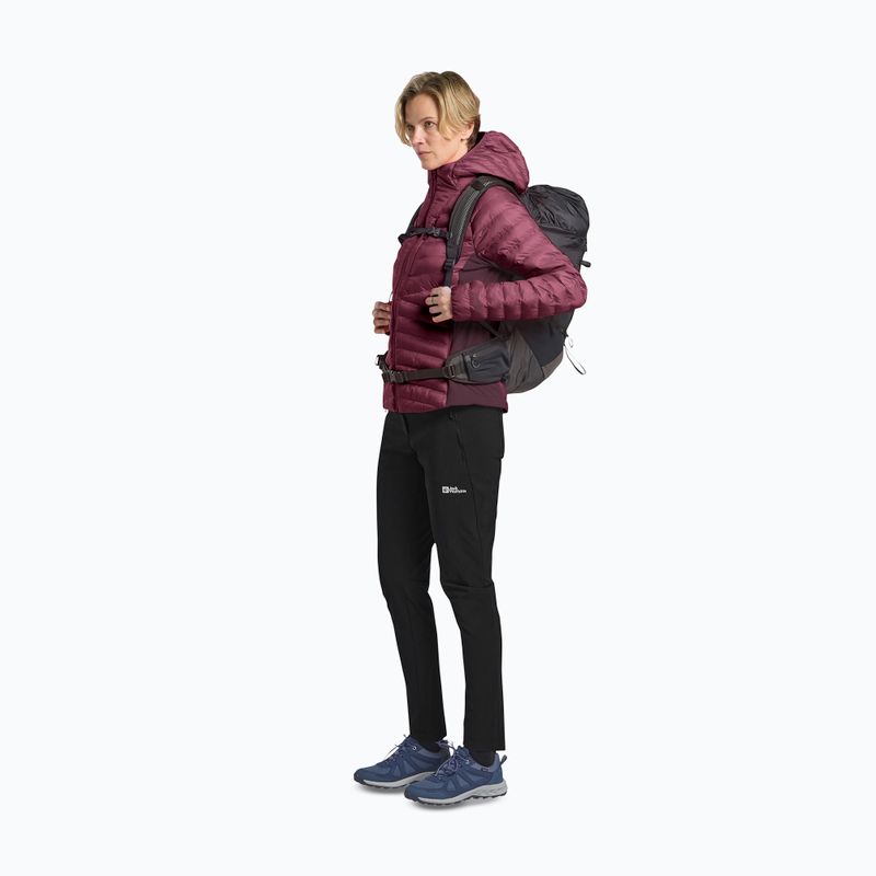 Kurtka ocieplana damska Jack Wolfskin Routeburn Pro Ins raisin 2
