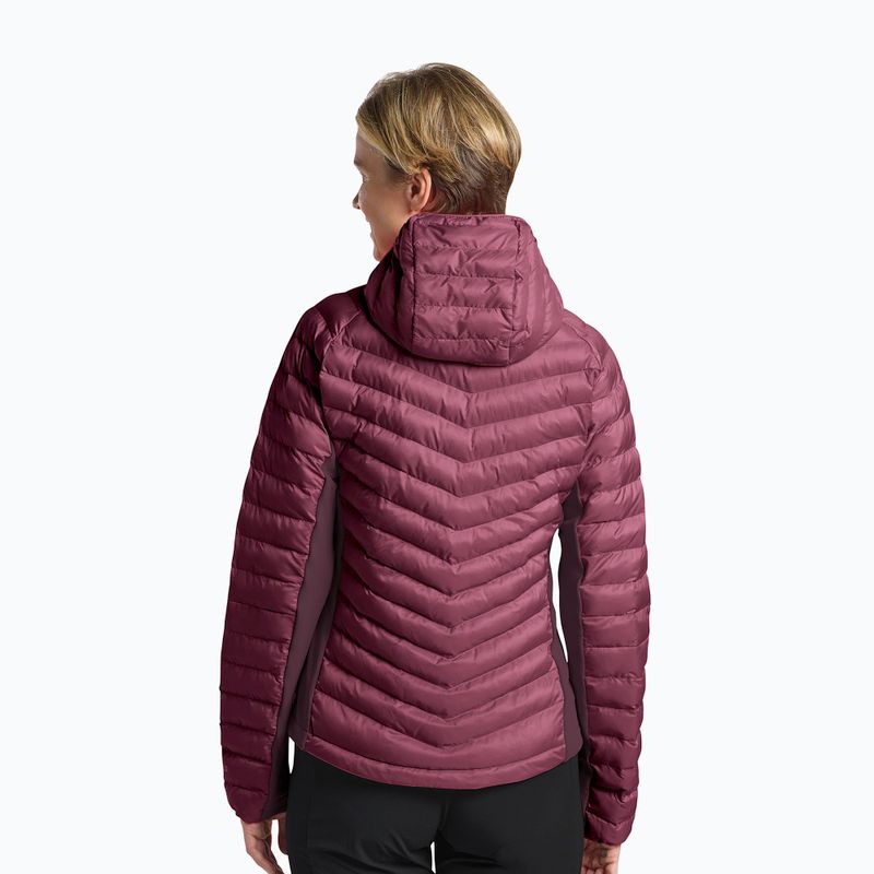 Kurtka ocieplana damska Jack Wolfskin Routeburn Pro Ins raisin 3