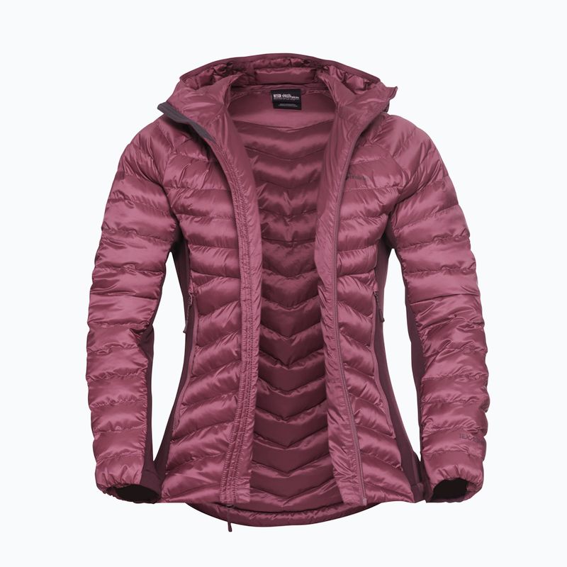 Kurtka ocieplana damska Jack Wolfskin Routeburn Pro Ins raisin 10