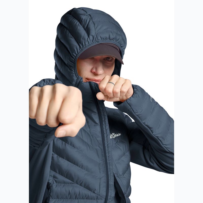 Kurtka hybrydowa damska Jack Wolfskin Routeburn Pro Ins midnight sky 5