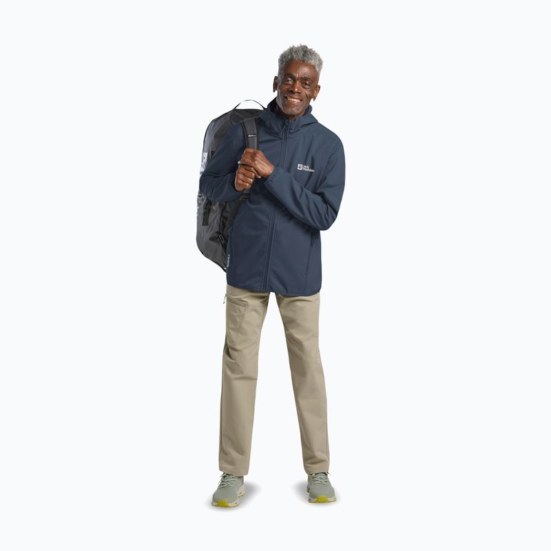 Kurtka softshell męska Jack Wolfskin Bornberg Hoody midnight sky 2