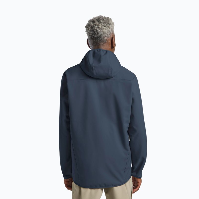 Kurtka softshell męska Jack Wolfskin Bornberg Hoody midnight sky 3