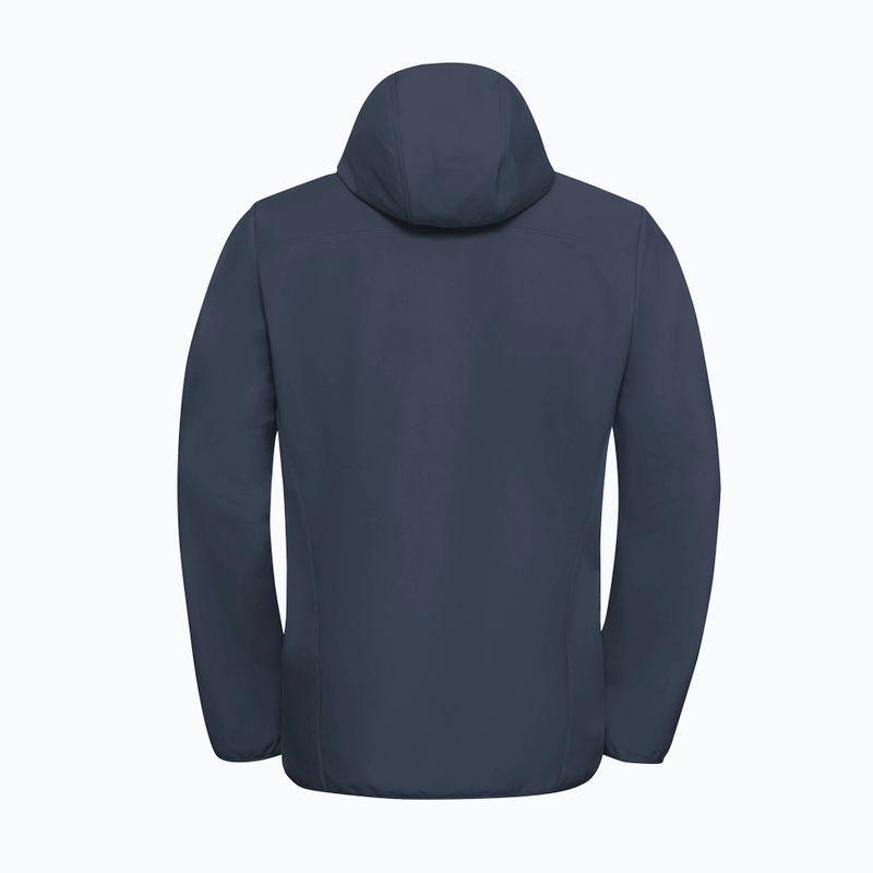 Kurtka softshell męska Jack Wolfskin Bornberg Hoody midnight sky 7