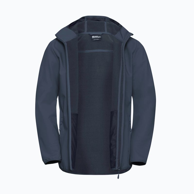 Kurtka softshell męska Jack Wolfskin Bornberg Hoody midnight sky 8