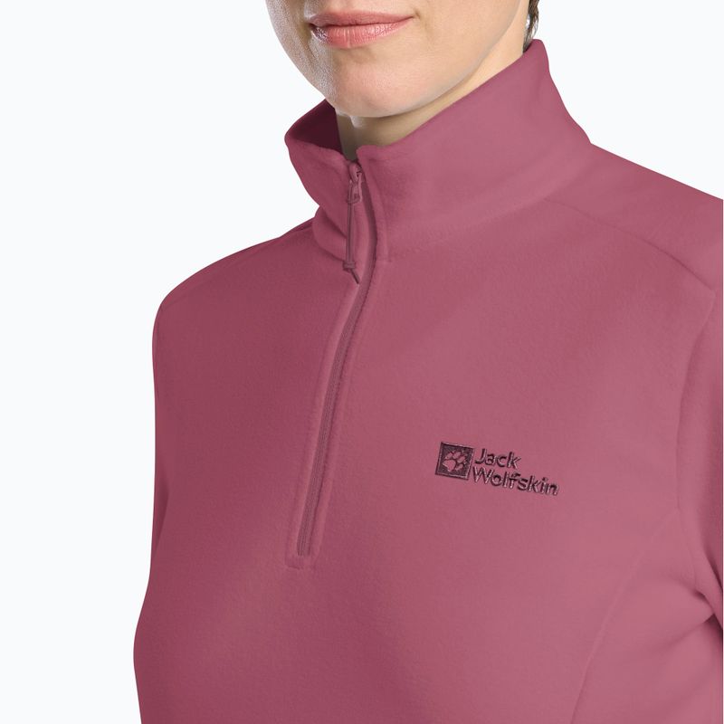 Bluza trekkingowa damska Jack Wolfskin Taunus Hz raisin 4