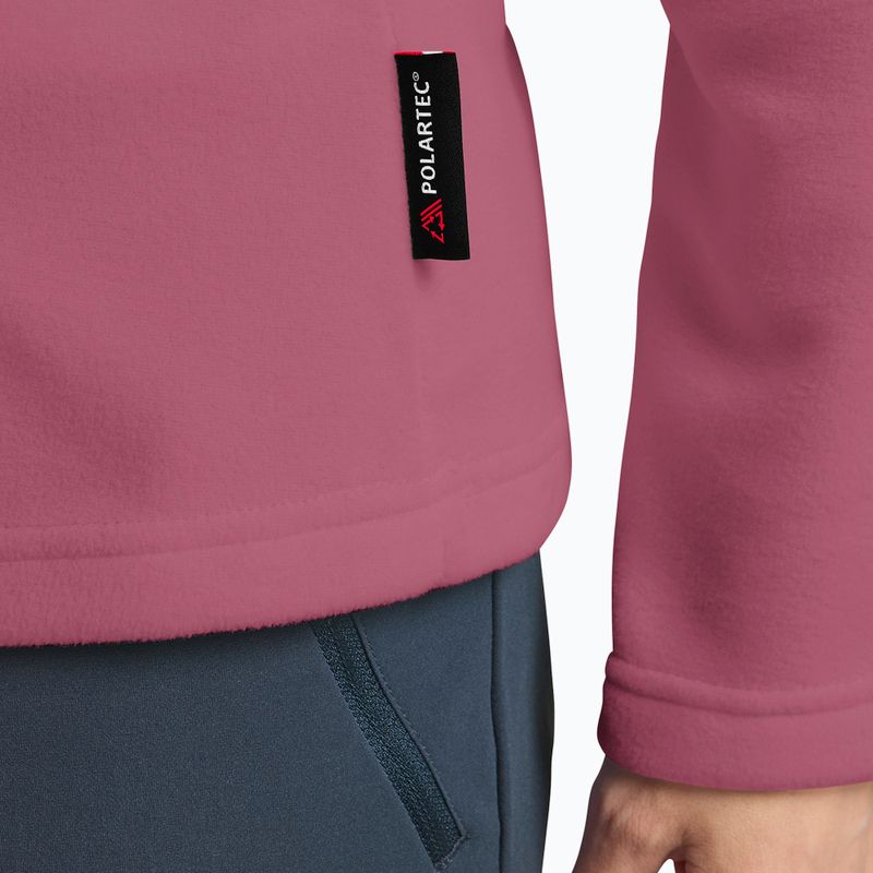 Bluza trekkingowa damska Jack Wolfskin Taunus Hz raisin 5