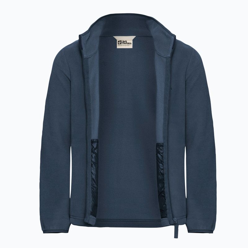 Bluza polarowa dziecięca Jack Wolfskin Taunus midnight sky 3