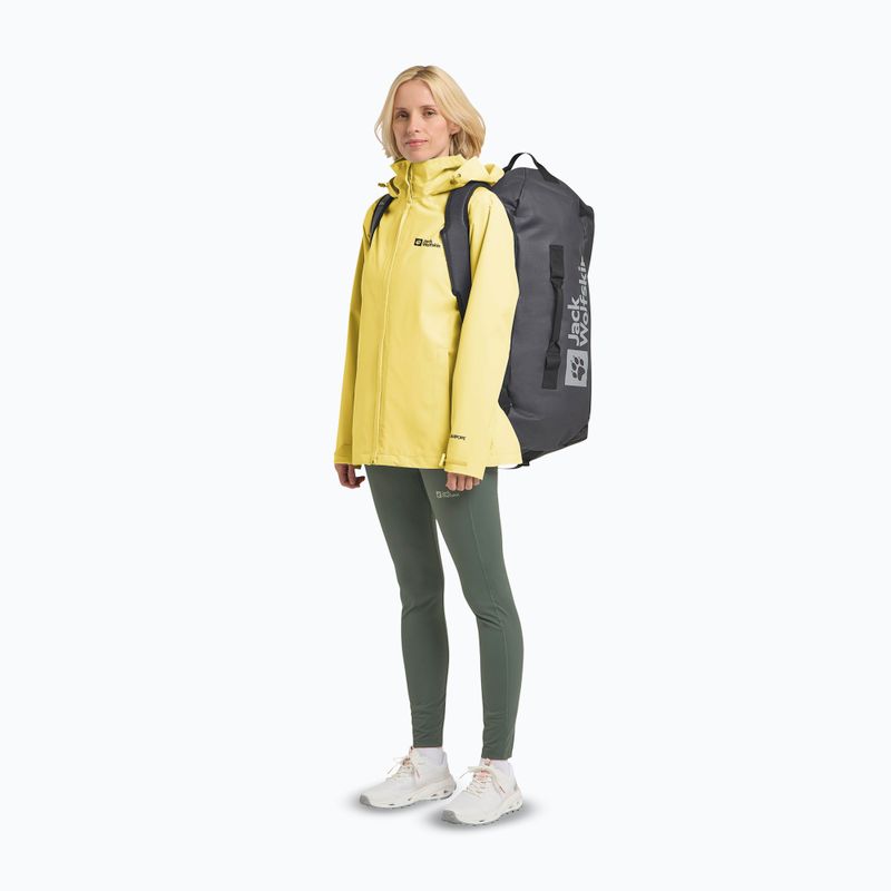 Kurtka przeciwdeszczowa damska Jack Wolfskin Trailtime 2L lemon ice 2