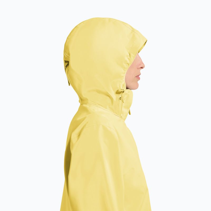 Kurtka przeciwdeszczowa damska Jack Wolfskin Trailtime 2L lemon ice 4