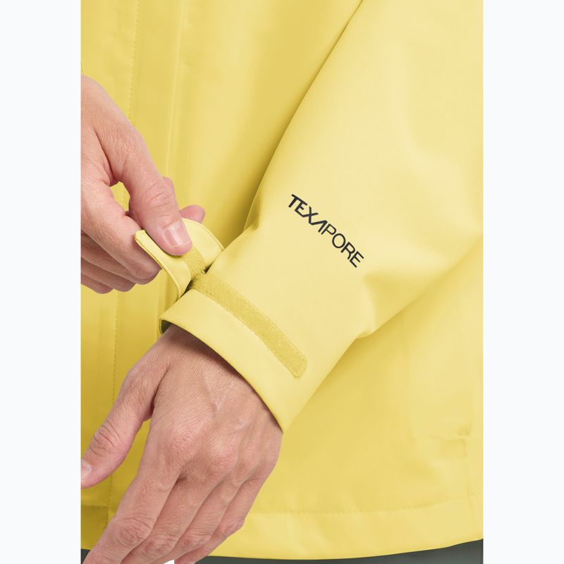 Kurtka przeciwdeszczowa damska Jack Wolfskin Trailtime 2L lemon ice 7