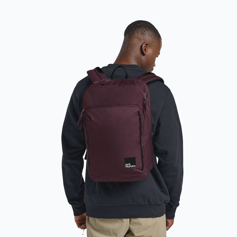 Plecak miejski Jack Wolfskin Terracade 24 l amaranth 9