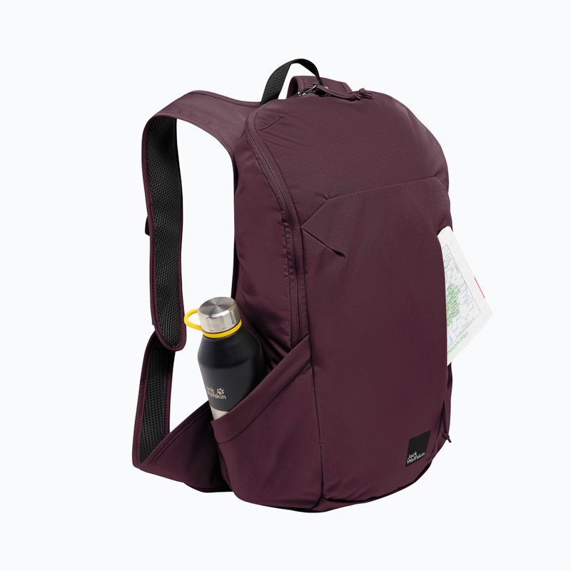 Plecak miejski damski Jack Wolfskin Waimea 15 l amaranth 2