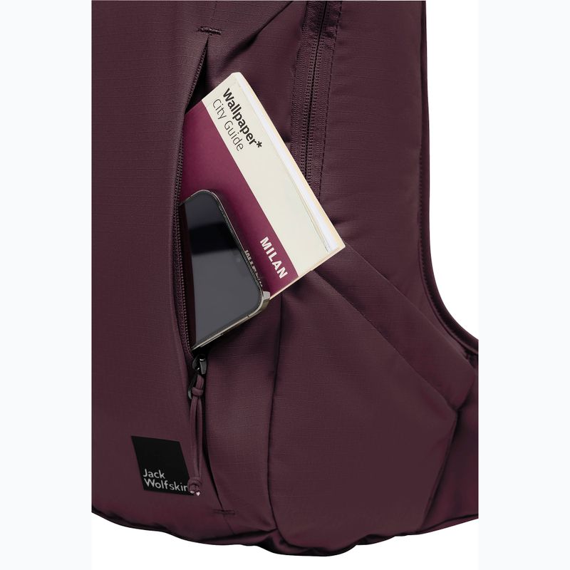 Plecak miejski damski Jack Wolfskin Waimea 15 l amaranth 9