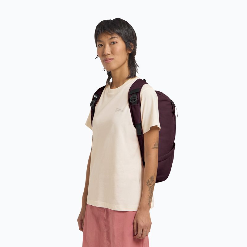 Plecak miejski damski Jack Wolfskin Waimea 15 l amaranth 12