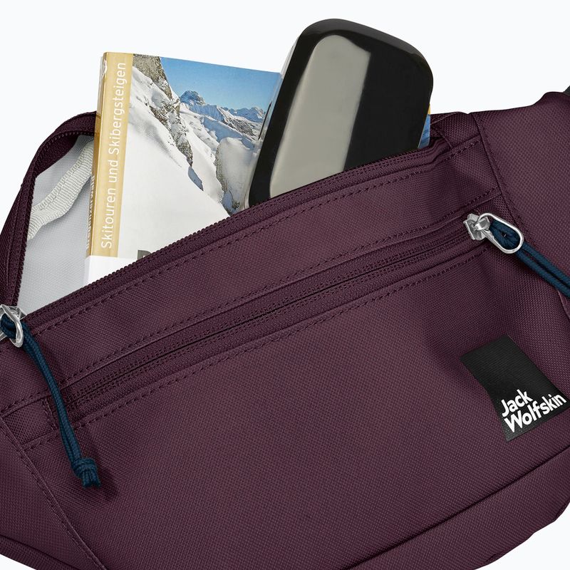 Saszetka nerka Jack Wolfskin Konya Hipbag 2 l amaranth 6