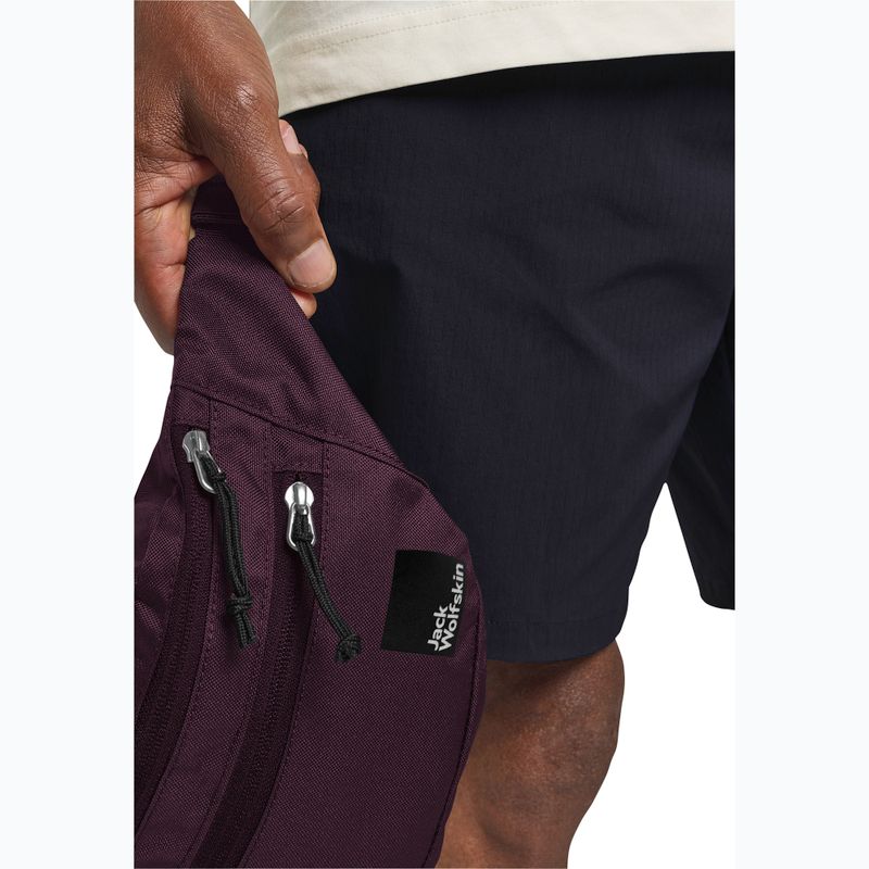Saszetka nerka Jack Wolfskin Konya Hipbag 2 l amaranth 10