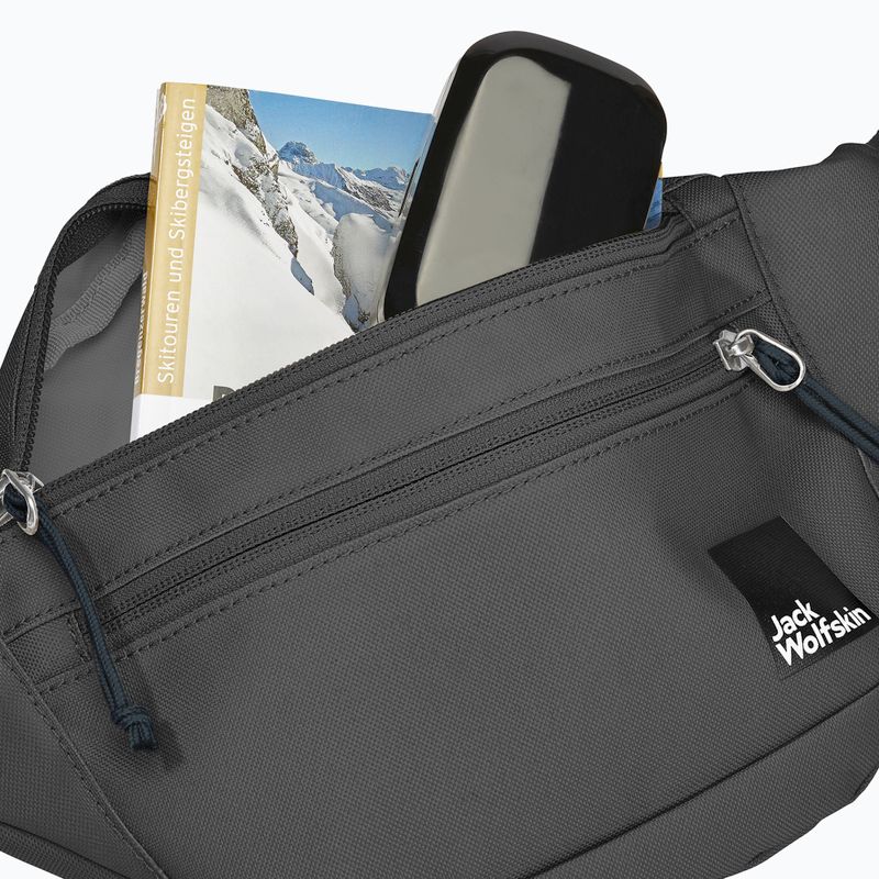 Saszetka nerka Jack Wolfskin Konya Hipbag 2 l slate 6