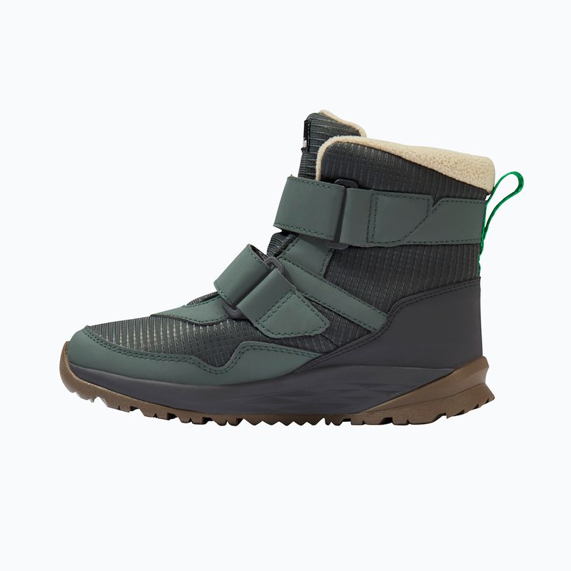 Buty dziecięce Jack Wolfskin Polar Bear-B Texapore Mid Vc mystic green 2