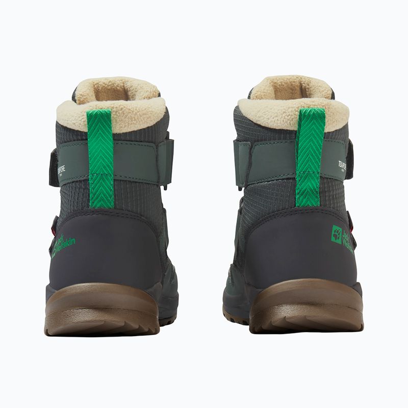 Buty dziecięce Jack Wolfskin Polar Bear-B Texapore Mid Vc mystic green 4