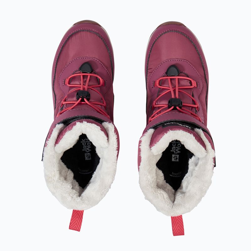 Buty dziecięce Jack Wolfskin Polar Bear-G Texapore High Vc raisin 5