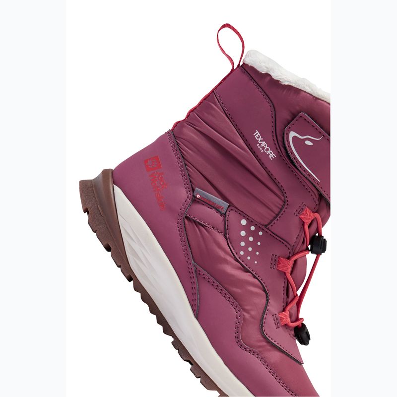 Buty dziecięce Jack Wolfskin Polar Bear-G Texapore High Vc raisin 8