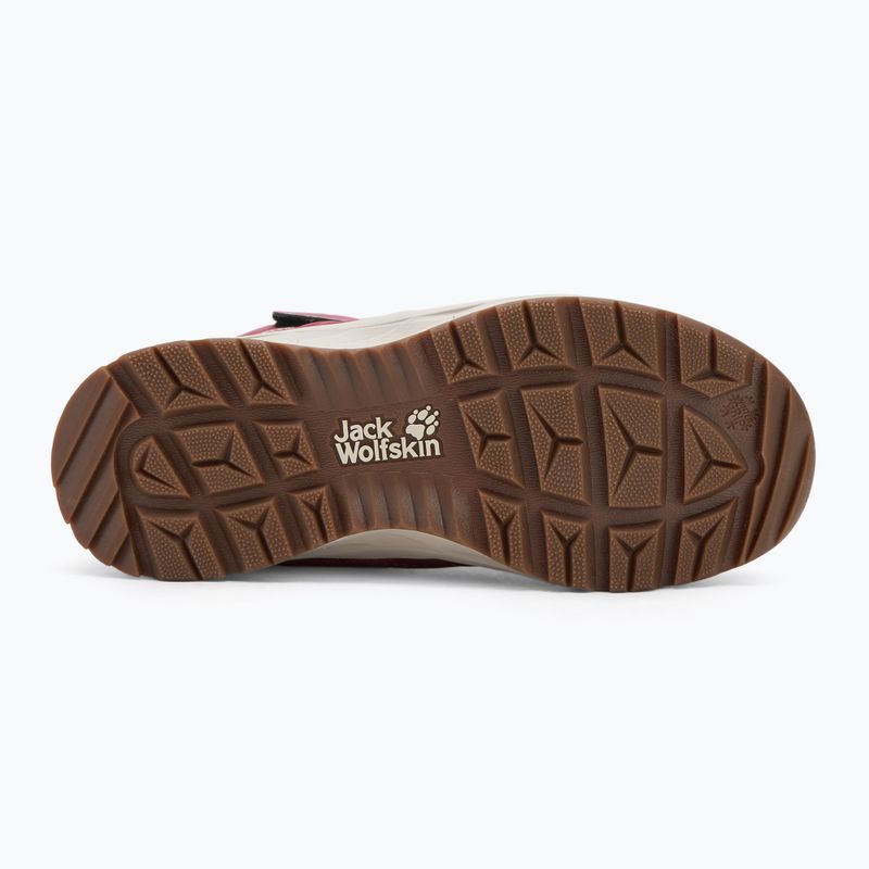 Buty dziecięce Jack Wolfskin Polar Bear-G Texapore High Vc raisin 4