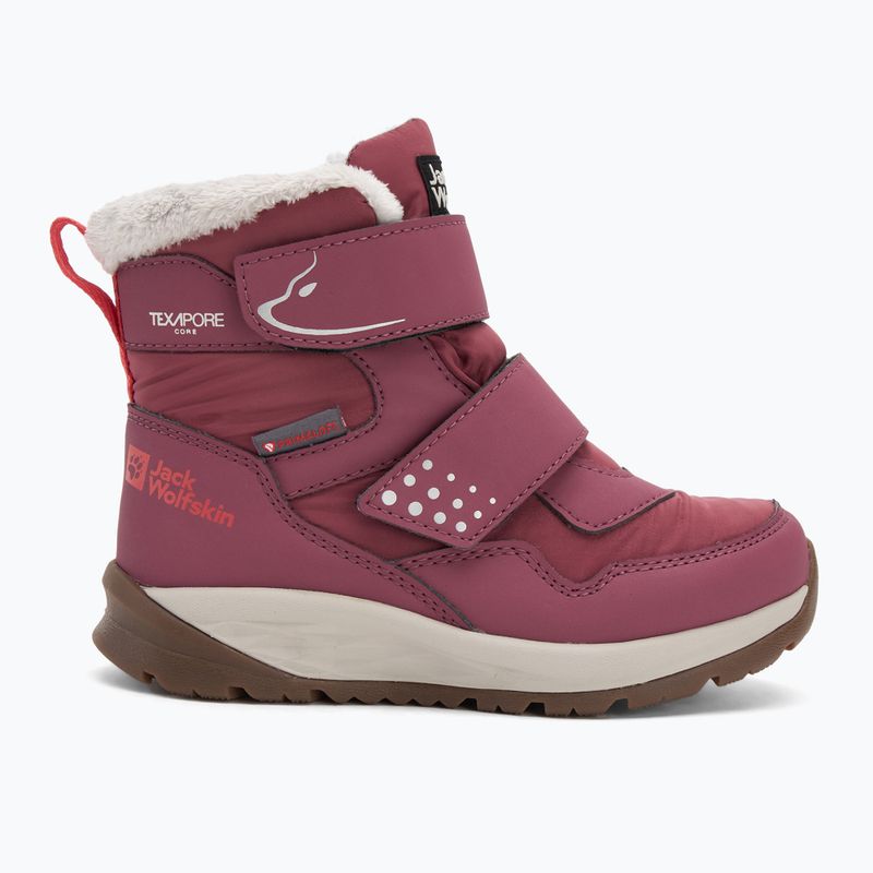 Buty dziecięce Jack Wolfskin Polar Bear-B Texapore Mid Vc raisin 2