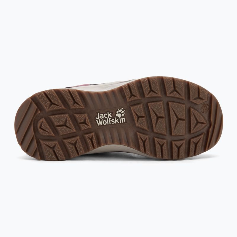 Buty dziecięce Jack Wolfskin Polar Bear-B Texapore Mid Vc raisin 4