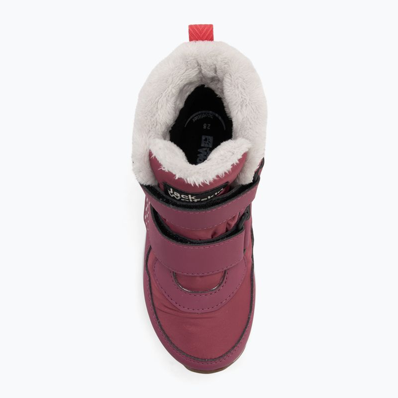 Buty dziecięce Jack Wolfskin Polar Bear-B Texapore Mid Vc raisin 5