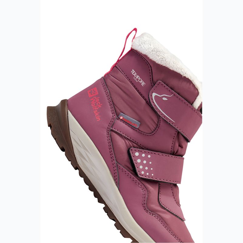 Buty dziecięce Jack Wolfskin Polar Bear-B Texapore Mid Vc raisin 8
