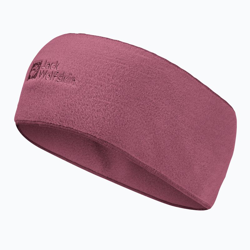 Opaska polarowa na głowę Jack Wolfskin Real Stuff raisin