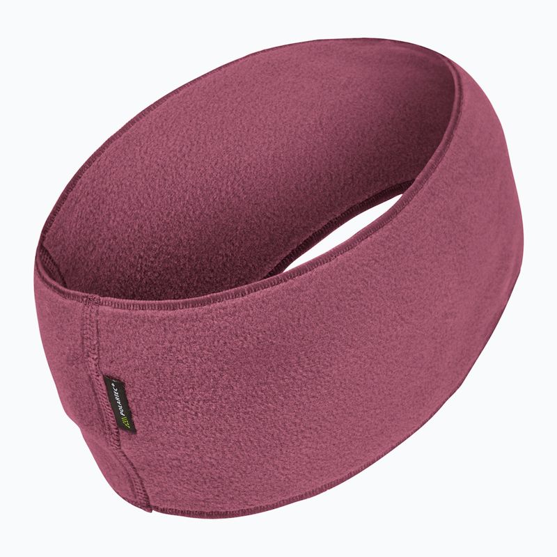 Opaska polarowa na głowę Jack Wolfskin Real Stuff raisin 2