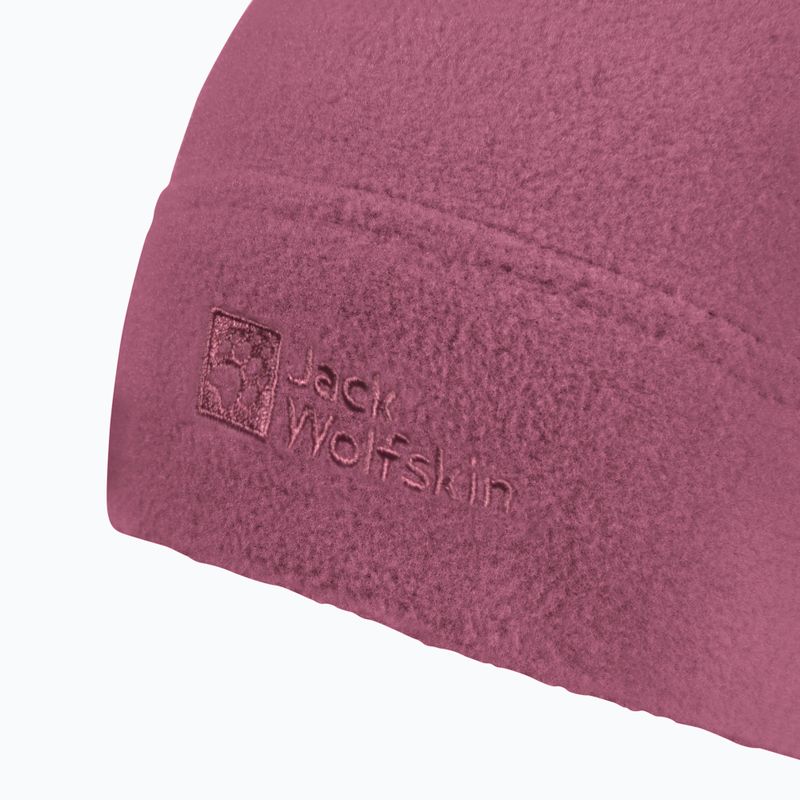 Czapka zimowa Jack Wolfskin Real Stuff raisin 3