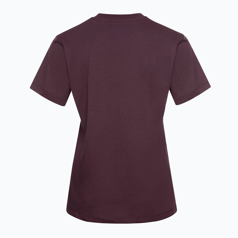 Koszulka damska Jack Wolfskin Essential amaranth 6