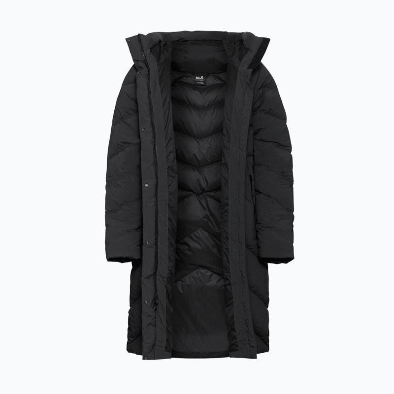 Płaszcz puchowy damski Jack Wolfskin Marienplatz Coat black 9