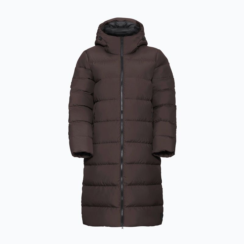 Płaszcz puchowy damski Jack Wolfskin Frozen Palace peat 9