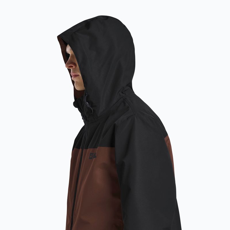 Kurtka 3w1 męska Jack Wolfskin Taubenberg 3In1 hot choc 7