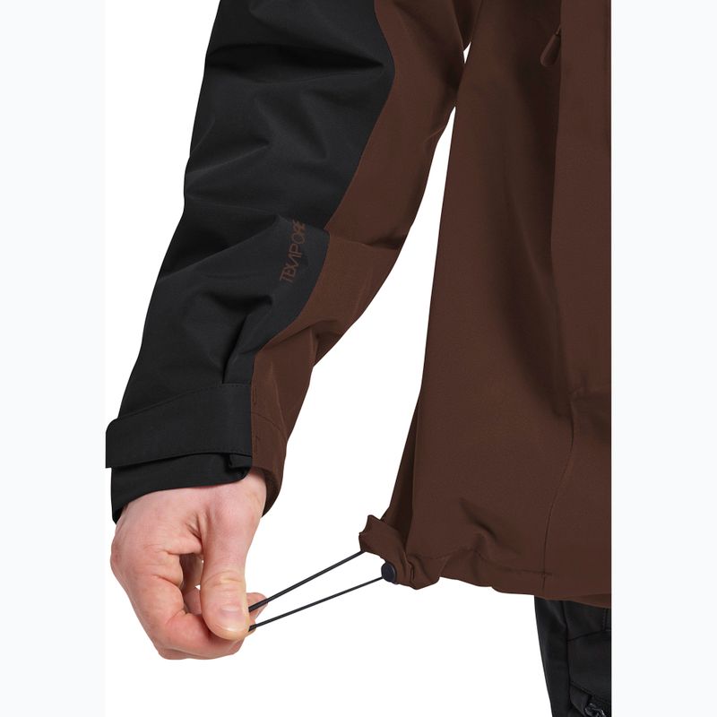 Kurtka 3w1 męska Jack Wolfskin Taubenberg 3In1 hot choc 9