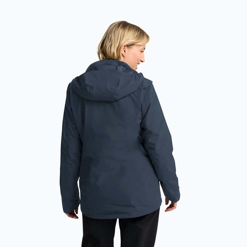 Kurtka 3w1 damska Jack Wolfskin Moonrise 3In1 midnight sky 3